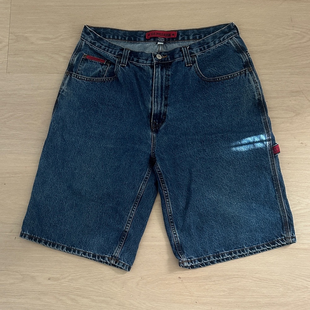 U.S. Polo Assn. Men's Dark Blue Jean Shorts